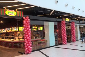 Dekoracje sklepów balonami Zabrze